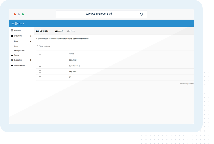 equipos Gestion Equipos
