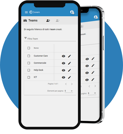 gestione-team-utenti-corem gestione team e utenti corem
