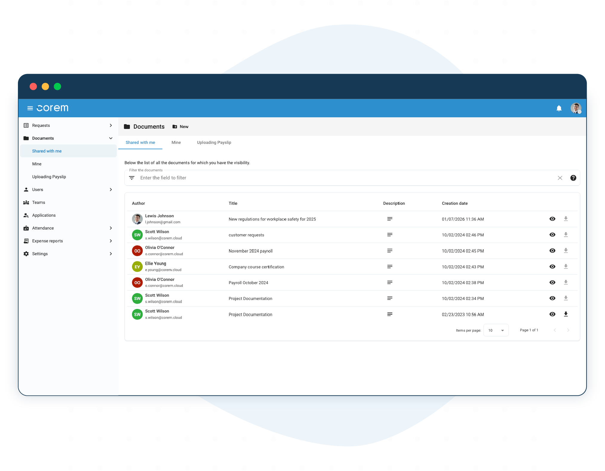 Paycheck, Contracts, Certifications