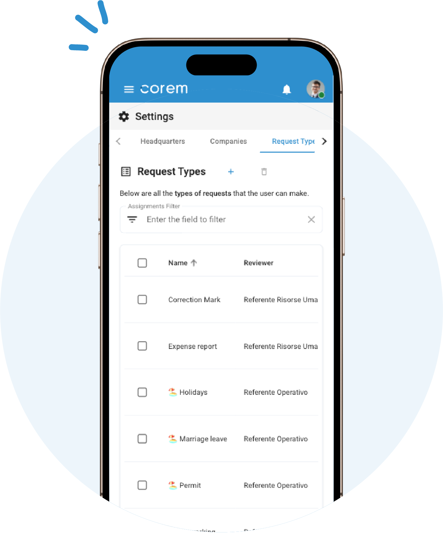 Required Customization